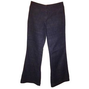 Joe’s Jeans Knightly Dark Wash Wide Straight Leg Trouser Denim Jeans Size 28
